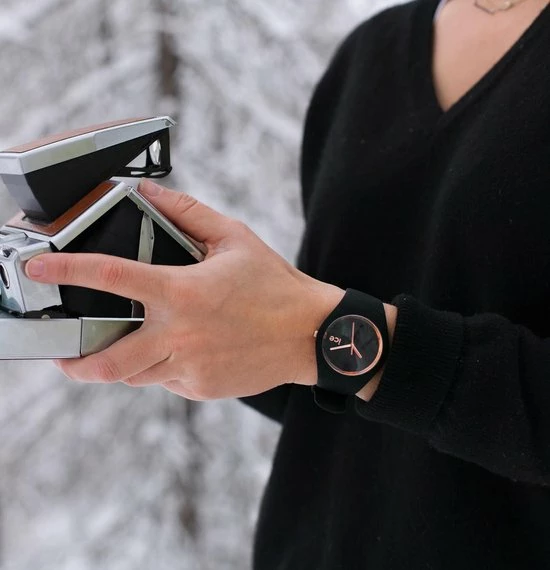 Promo π Ice-Watch Glam Black/Rosegold Horloge (41 Mm) - Zwart π 7 Promo π Ice-Watch Glam Black/Rosegold Horloge (41 Mm) - Zwart π - Afbeelding 5