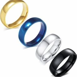 Promo ⌛ Victorious Ring Zwart Staal Heren En Dames – Maat 67 (21.4mm) ✔️ -Sieraden-horloges Verkoop 550x572 1