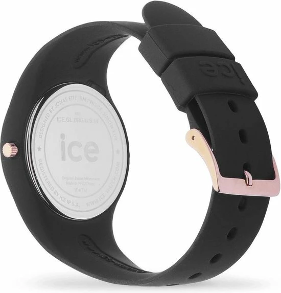 Promo π Ice-Watch Glam Black/Rosegold Horloge (41 Mm) - Zwart π 8 Promo π Ice-Watch Glam Black/Rosegold Horloge (41 Mm) - Zwart π - Afbeelding 6