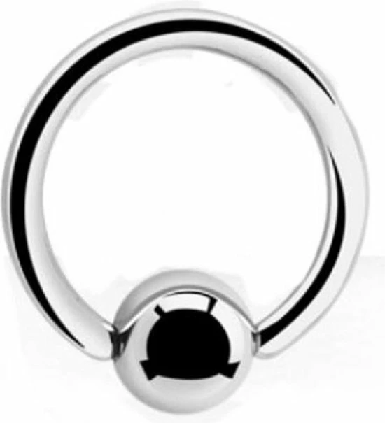 Promo π Titanium 14 Mm Ball Closure Ring 1,6. RH-Jewelry β 4 Promo π Titanium 14 Mm Ball Closure Ring 1,6. RH-Jewelry β - Afbeelding 2