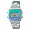 Coupon 🎉 Casio Vintage A168WER-2AEF Unixex Horloge 36,3 Mm - Zilverkleurig 🌟 -Sieraden-horloges Verkoop 550x622