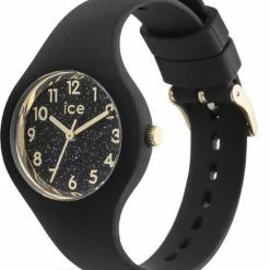 Hete verkoop 🎉 Ice-Watch Ice ⌚ Watch IW015347 ICE Glitter Horloge - Siliconen - Zwart - Ã˜ 28mm ⭐ -Sieraden-horloges Verkoop 550x636 1