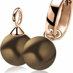 Nieuw π ZINZI Zilveren Oorbedels Rosé Verguld Bruine Parel ZICH266RB. (zonder Oorringen). π 6 Nieuw π ZINZI Zilveren Oorbedels Rosé Verguld Bruine Parel ZICH266RB. (zonder Oorringen). π -Sieraden-horloges Verkoop 550x704 1