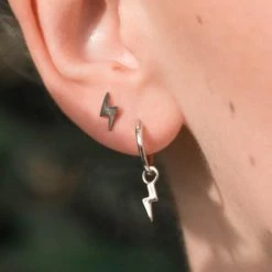 Beste deal 👍 Feddy. Studs Bliksem - Zilver 👏 -Sieraden-horloges Verkoop 550x733 28