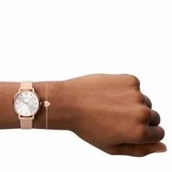 Hete verkoop 🤩 Emporio Armani AR80058 Geschenkset Dameshorloge Met Armband 32 Mm - Rosékleurig ⭐ -Sieraden-horloges Verkoop 550x759 6