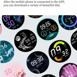 Coupon 🧨 Smartwatch Rankos AK38 Dames Goud Schakel Met StappenTeller- Met Meldingen- Calorieënmeter- Intelligente Smartwatch Dames - Smartwatch IOS & Android- Sporthorloge - 1.09 Inch TFT Touchscreen - Hartslagmeter 🎁 -Sieraden-horloges Verkoop 550x761 1