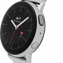 Nieuw 😍 Samsung Galaxy ⌚ Watch Active2 - Staal - Schakelband - 40mm - Special Edition - Zilver 🔔 -Sieraden-horloges Verkoop 550x780