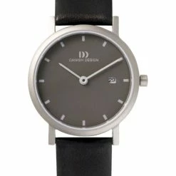 Kopen ✔️ Danish Design Elbe Horloge - Danish Design Dames Horloge - Zwart - Diameter 27 Mm - Titanium 🔔