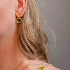 Flash-uitverkoop 🛒 Victorious Dames Oorbellen Goud – Dubbele Ring Met Lijnen – 2CM ✔️ 10 Flash-uitverkoop 🛒 Victorious Dames Oorbellen Goud – Dubbele Ring Met Lijnen – 2CM ✔️ -Sieraden-horloges Verkoop 550x824 3